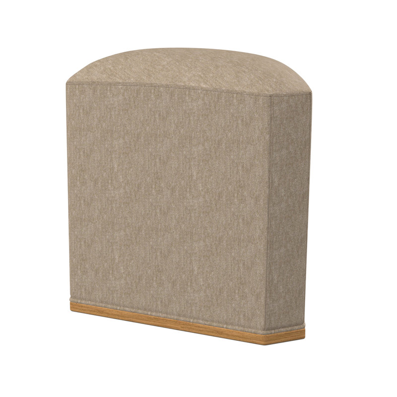 Quinn Novelty Ottoman, Libby Linen, Amber