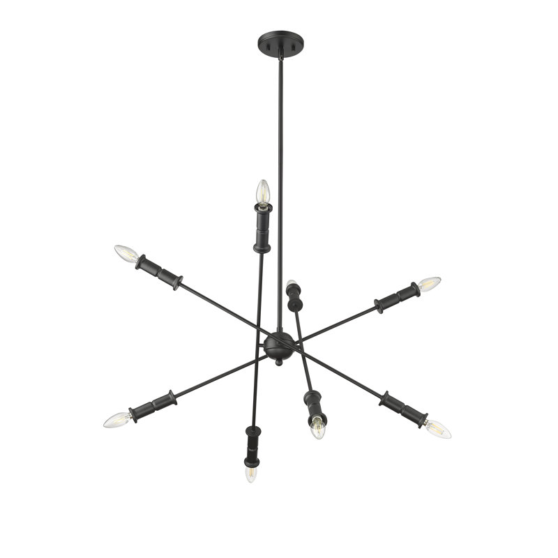 Potiss 8 - Light 33" Wide Chandelier