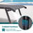 Aluminum Outdoor Chaise Lounge With Square Table-54970844