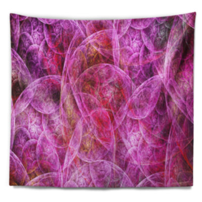 Tapisserie en nuage abstrait