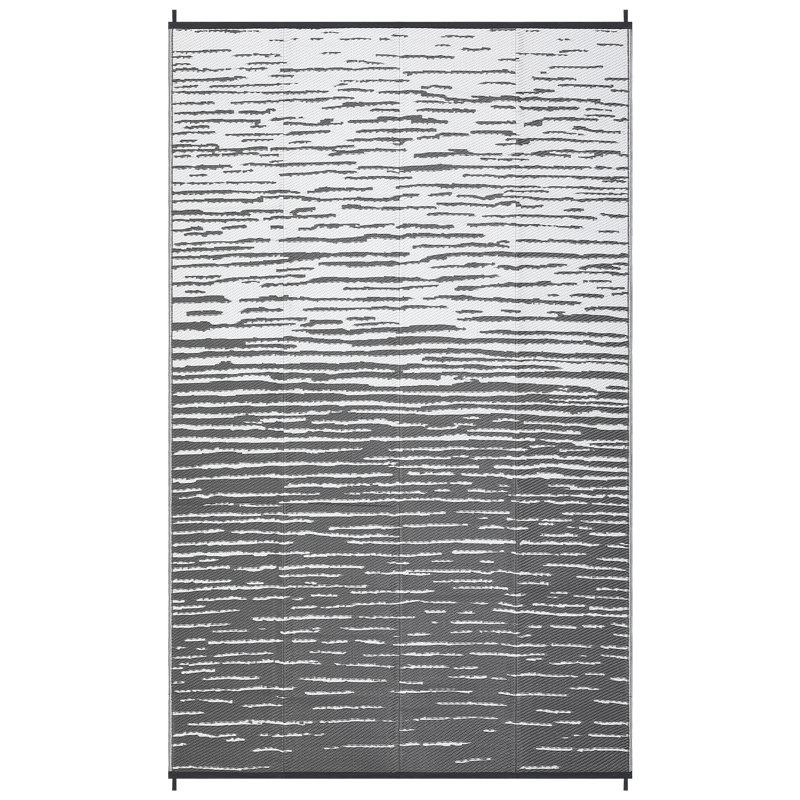 Waterproof Reversible Outdoor Patio Rug Plastic Straw Mat, UV Resistant, Durable for Backyard, Deck, RV, Camping, Porch, Beach, Pool