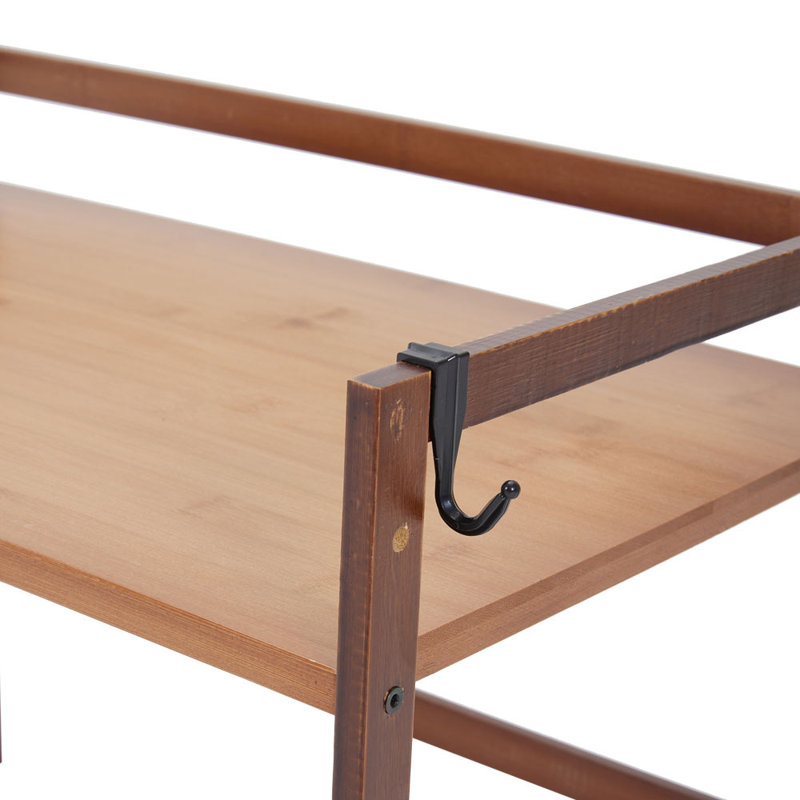 Freestanding Wood Spice Rack