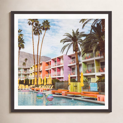 Tulle "Palm Springs Pool Day VII" Print