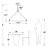 Guernsey 24 - Light 47"W Candle Style Wagon Wheel Traditonal/Classic Chandelier with Black Metal for Living Room or Dining Room
