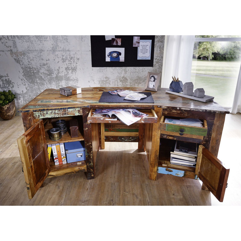 Nature Of Spirit Solid Wood Executive Desk