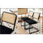 Ensemble de 2 chaises de salle à manger Nikki Collection, modernes et haut de gamme, capitonnées, en bois massif, revêtues de velours, avec pieds en bois et garniture cloutée.-490575367-490575362-490575363