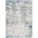 Alsup Abstract Modern Machine Woven Area Rug in Blue/Gray