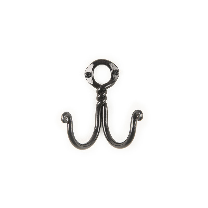 Hand Forged Double Iron Hook