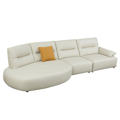 3 - Piece Upholstered Sectional -  Orren Ellis, BEE6DF3E924B48C188801ADE918132E8