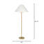 Harrison Rattan Floor Lamp, Natural