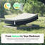 Matelas en mousse à mémoire de forme moyen 12 po, ressorts ensachés, certifié CertiPUR-US-2091957258-2091957256