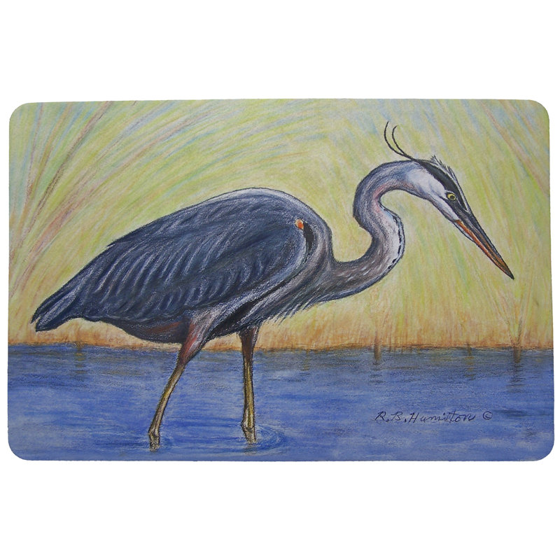 Alaina Non-Slip Doormat, Rectangle 1'6" x 2'2"