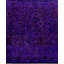 Overdyed One-of-a-Kind Runner 3'1" X 12'2" Hand Knotted Area Rug