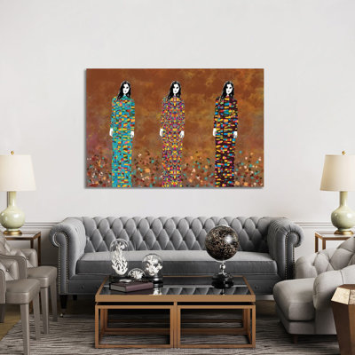 «Three Days» par Jose Cacho - peinture sur toile tendue