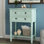 Weinman Modern Rustic Narrow Console Table with 3 Drawers and Bottom Shelf for Hallways, Entryways, or Behind Sofas
