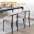 Sherpa Upholstered Metal Dining Chairs-1389094372-1351667554