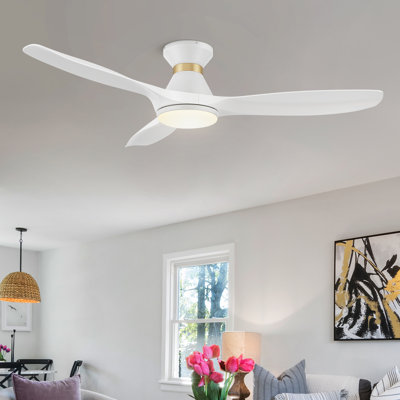 Ventilateur de plafond 52 pouces avec lumière Dyonne