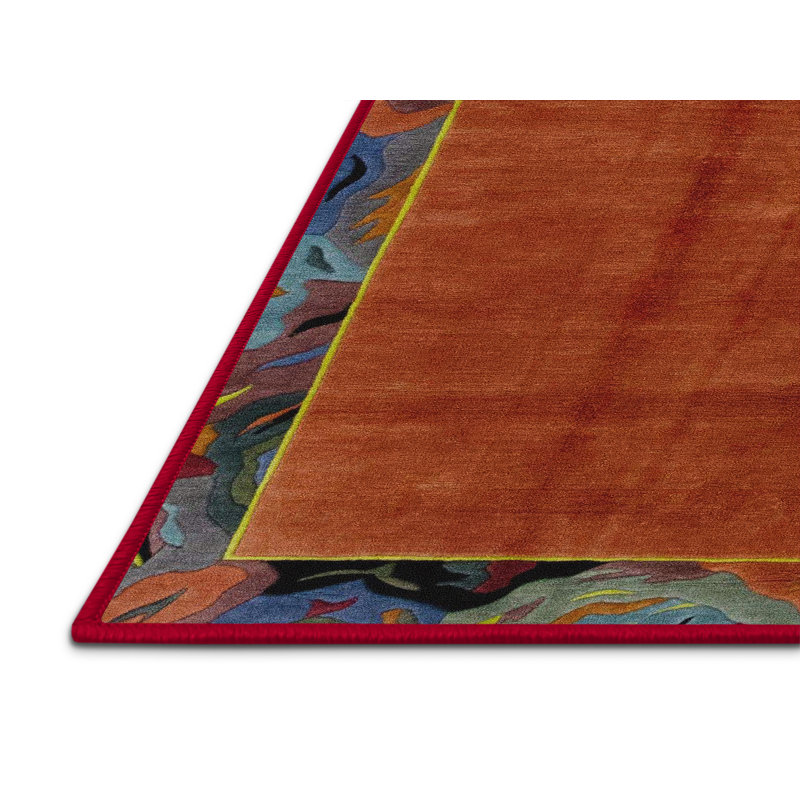 Abstract Indoor Rug, Rectangle 2' x 5'