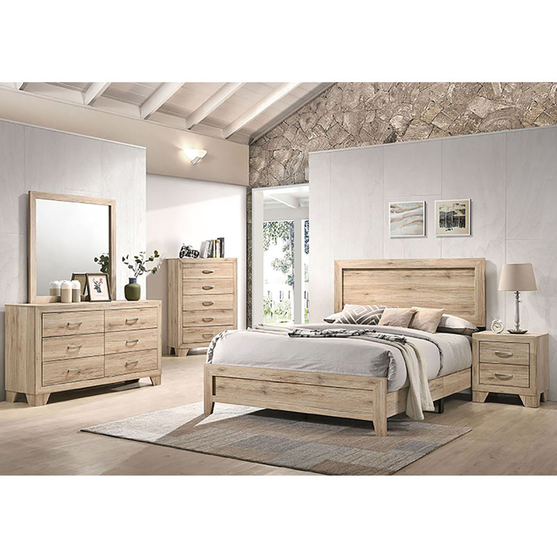 Table de chevet de la chambre à coucher 2 avec glissières simples et article personnalisable