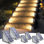 Solar Stair Lights Outdoor Waterproof IP67,6 Pack Solar Step Lights For Outside Auto On Off,Outdoor Stair Light For Steps,Patio,Yard,Porch,Front Door,Sidewalk,Deck Decor,Warm White