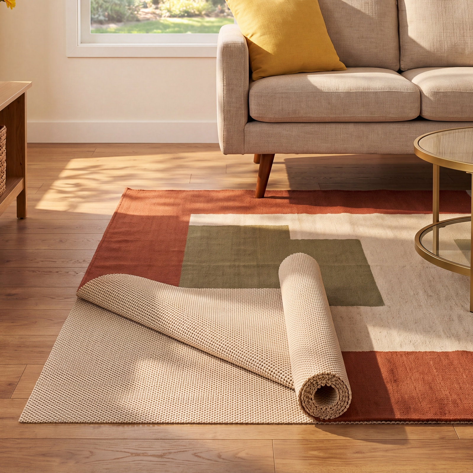Super-Lock Natural Rubber Rug Pad, Runner 2' x 8'