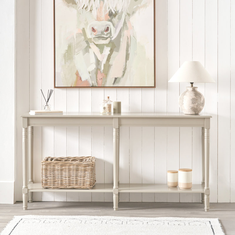 Anely 160cm Console Table, Putty Beige