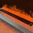 70.87"Built-in Simulated Flame Electric Fireplace Humidifier-118626365