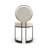 La Lune 19.5'' H Upholstered Side Chair