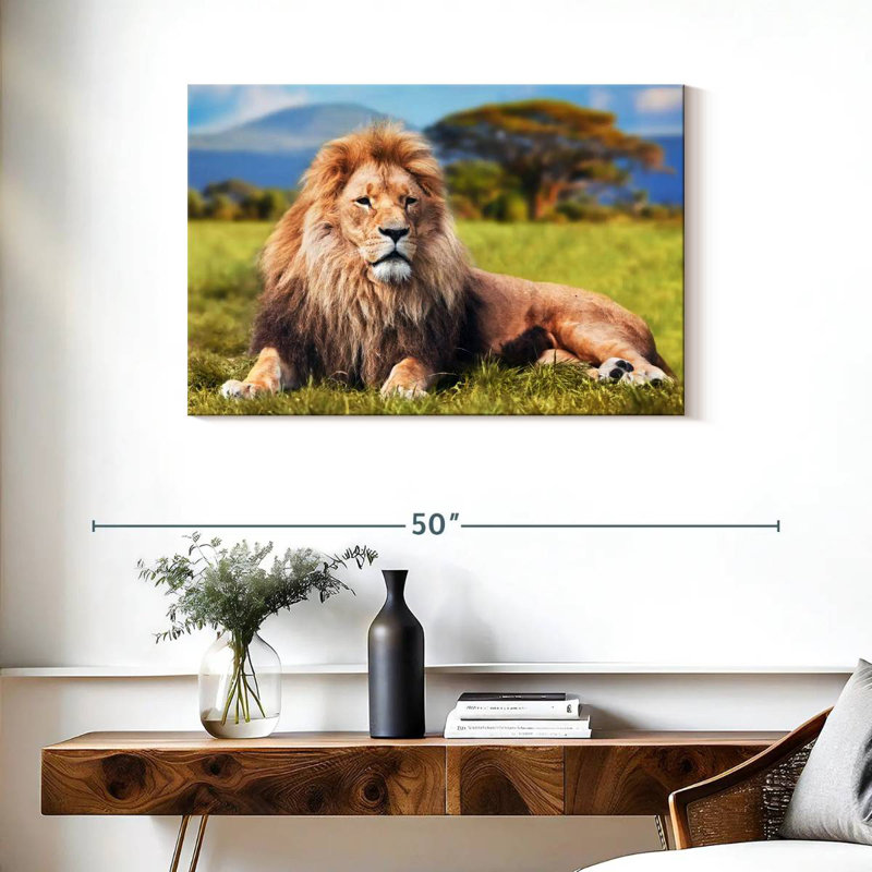 Lion Chill Safari, H 24 po x l 36 po