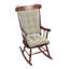 Ensemble de coussins de chaise berçante antidérapant