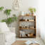 Vitrine de rangement simple trapézoïdale