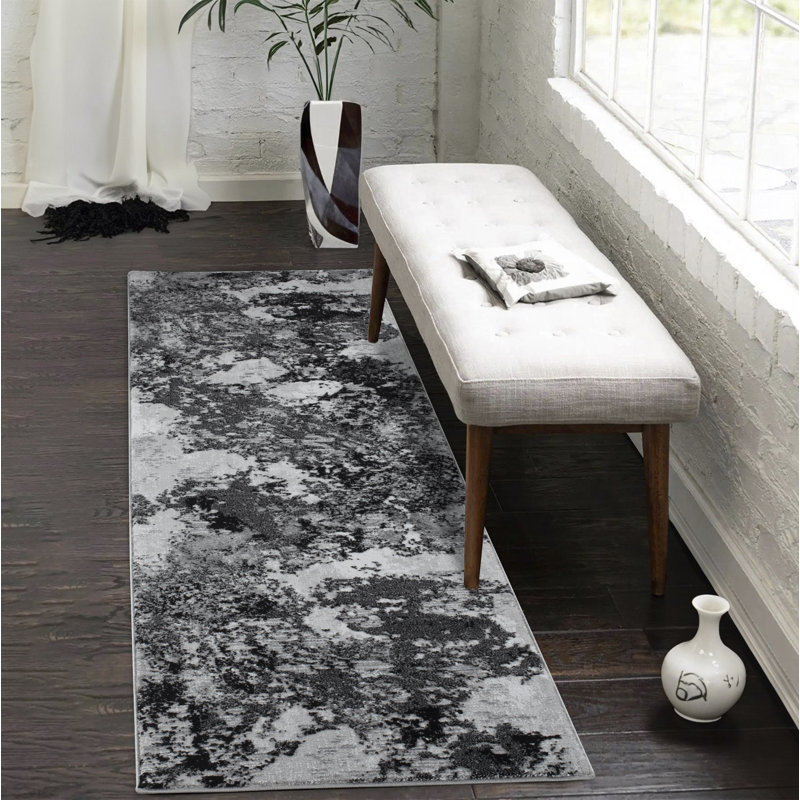 Mccaughey Abstract Area Rug, Runner 60 x 220cm