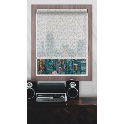 Motorized Room Darkening Roller Shade