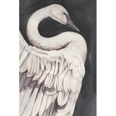 Swan Dance I by Grace Popp - Wrapped Canvas Print