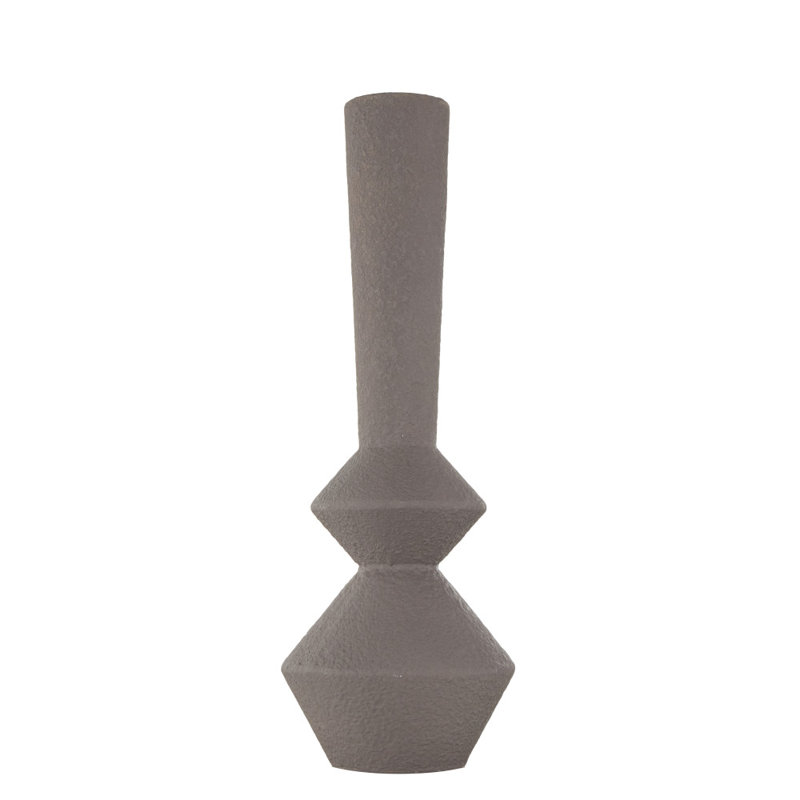 Vase cannelé en métal Cole And Grey