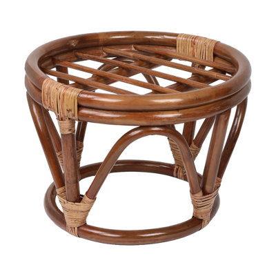 Tabouret décoratif papasan Brynn
