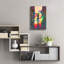 Art mural en verre acrylique Rainbow Ballet-967481347