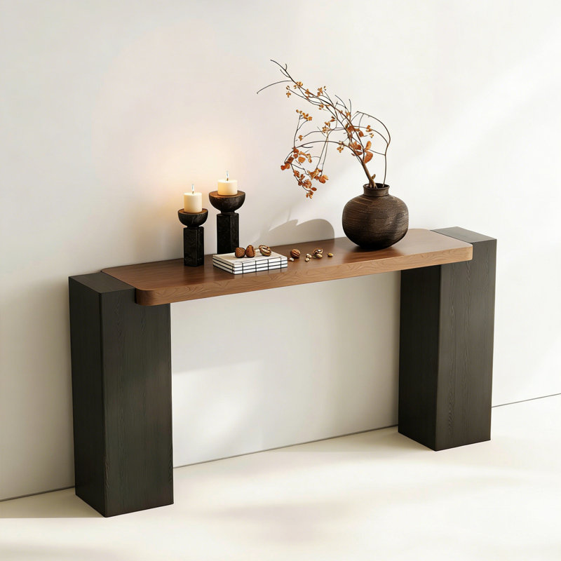Console Retro Minimalist Art, H 29,53 po x l 62,99 po x P 13,78 po