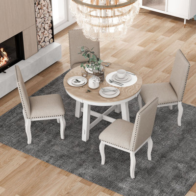 Zaena 4 - Person Extendable Dining Set by Red Barrel Studio
