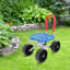 Tabouret de jardin pliable à hauteur ajustable-115761289