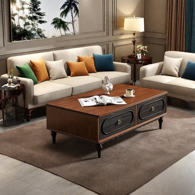 French style retro coffee table