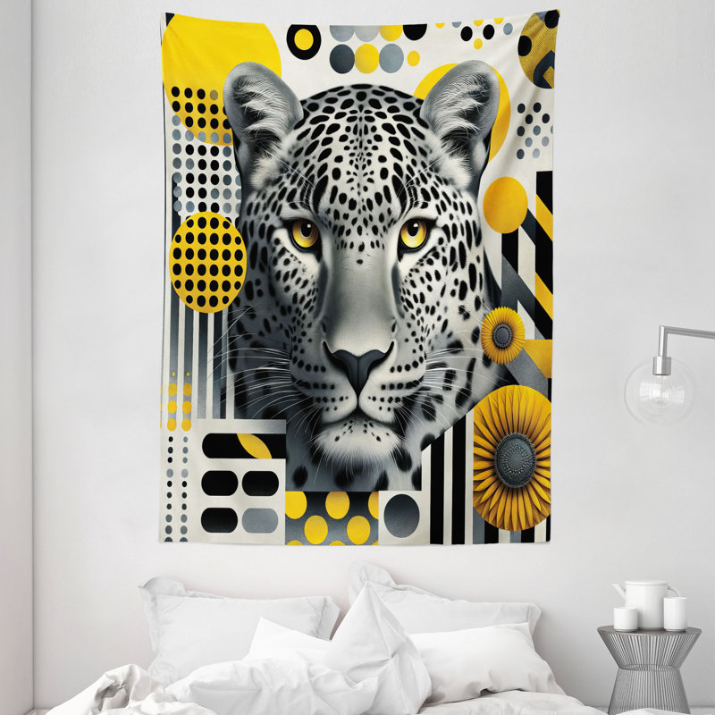 Tapisserie en polyester, H 80 po x l 60 po