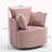 Corduroy Upholstered Swivel Chair-1493615625