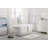 Chaylynn 67'' x 31'' Soaking Acrylic Bathtub-686649939