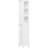 66.92" Freestanding Bathroom Storage Cabinet With Adjustable Shelves - 1 Door Slim For Home, Bathroom, Kitchen, Hallway White Tall Corridor