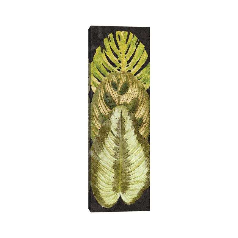 Tropic Collection IV by Alonzo Saunders - Wrapped Canvas Painting, 30.48 cm H x 91.44 cm W x 1.91 cm D
