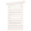  Support à bois de chauffage en bois de pin massif 42,5 po x 28,7 po x 42,5 po-2062820102