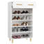 10 Pair Shoe Storage Cabinet-1581635150