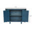 Buffet ovale avec 4 portes Lysiane
