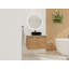 Meuble-lavabo mural 29 1/2 po - 5 options de lavabo couleur, plateau en pierre reconstituée et armoire de rangement à fermeture en douceur (type B)-1881385324